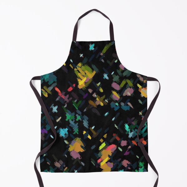 Item preview, Paint strokes on a black background designed and sold by lalylaura.
