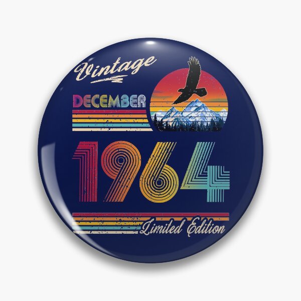 Item preview, December 1964 Birthday designed and sold by GreenSplash.