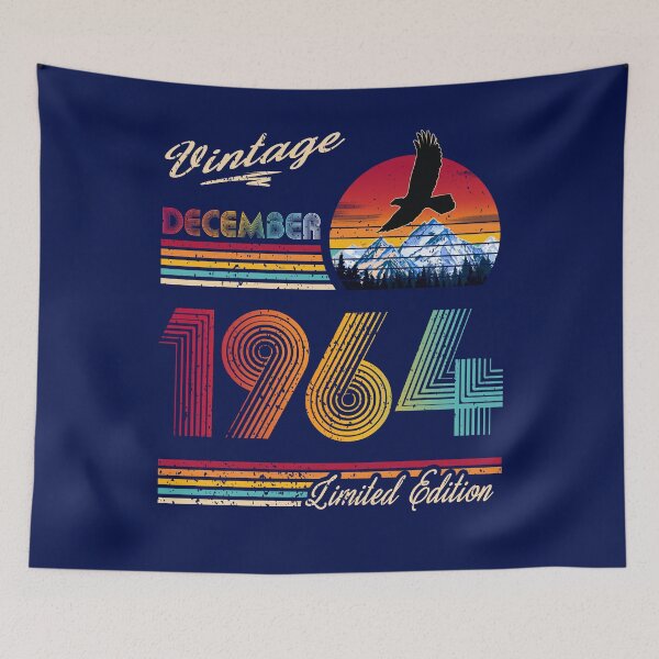 Item preview, December 1964 Birthday designed and sold by GreenSplash.