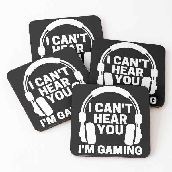 Item preview, I Can't Hear You I'm Gaming designed and sold by ohmier.
