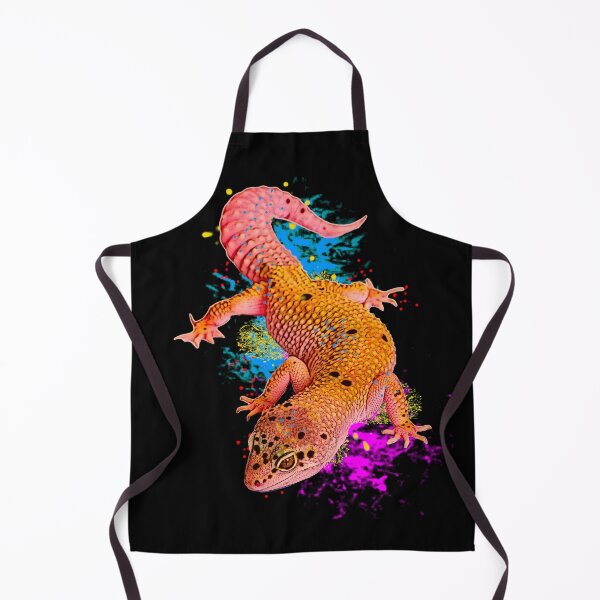 Artikelvorschau, Leopard Gecko Aquarell Reptilienhalter entworfen und verkauft von JRRTs.