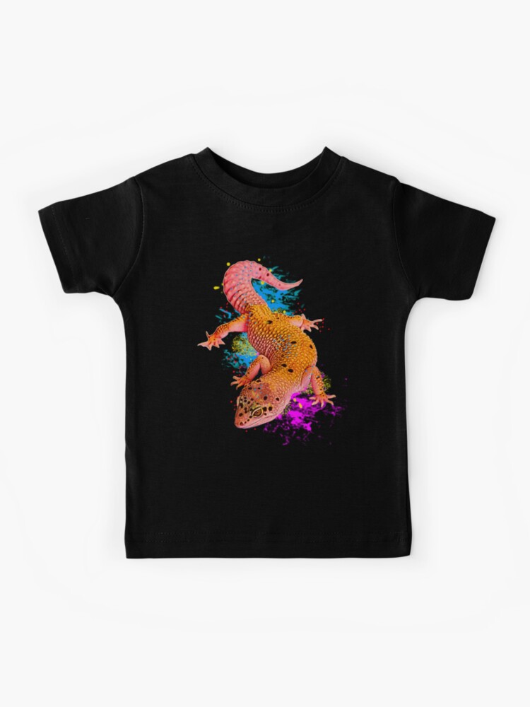Watercolor for Reptile JRRTs | Kids Leopard Redbubble T-Shirt Sale Gecko by Keeper\