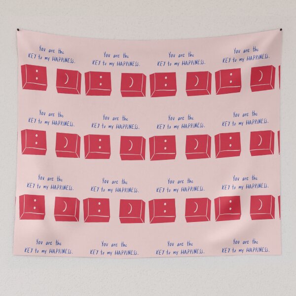 Item preview, You are the Key To my Happiness Romantic Funny Pun designed and sold by FitFabFunny.