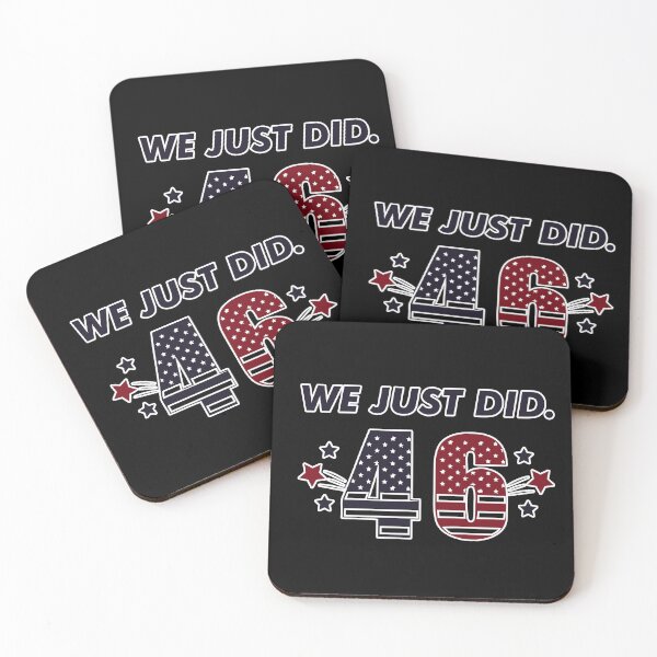 Item preview, We Just Did 46, Biden Harris, Joe Biden for President, Restoring American Leadership, Are We Great Again Yet? designed and sold by Van-Tees.