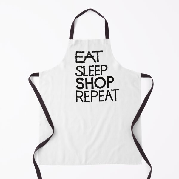 Item preview, Eat sleep shop repeat designed and sold by ReluctantChickn.