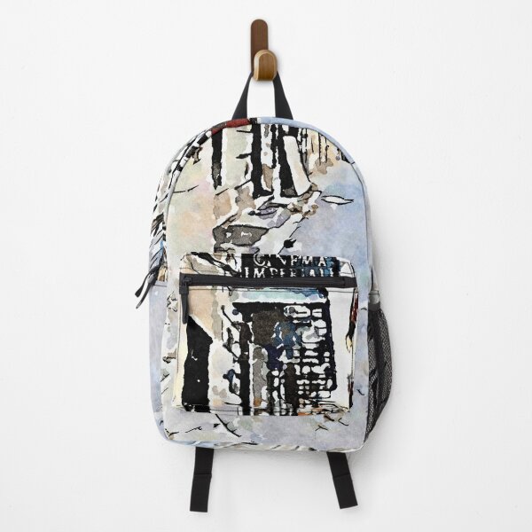 Item preview, L'Aquila: glimpse of street with cinema designed and sold by Giuseppe Cocco.