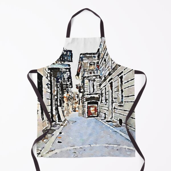 Item preview, L'Aquila: glimpse of street with cinema designed and sold by Giuseppe Cocco.
