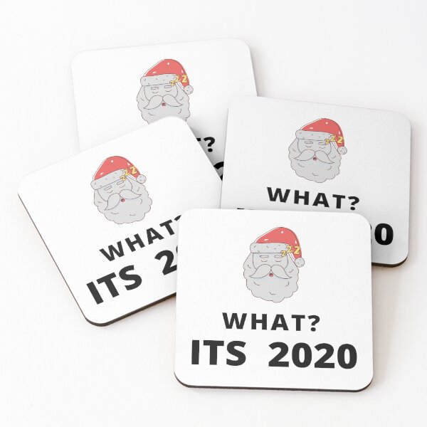 Item preview, WHAT? ITS 2020 FUNNY  SANTA SARCASTIC QUOTE  T SHIRT [SS4]  designed and sold by HIPNOTIZAR  CRAFTS.