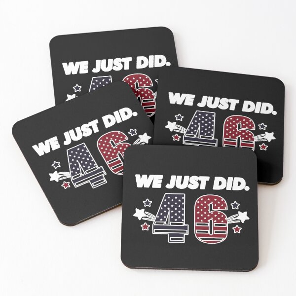 Item preview, We Just Did 46, Biden Harris, Joe Biden for President, Restoring American Leadership, Are We Great Again Yet? designed and sold by Van-Tees.