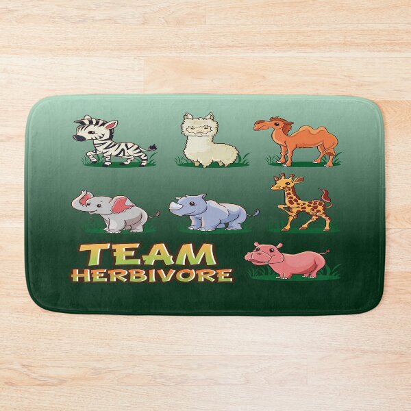 Item preview, Team Herbivore - Plant Based Cute Baby Animals - Vegan designed and sold by GreenSlate.
