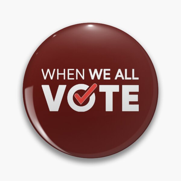 Item preview, michelle obama When We All Vote designed and sold by TheVectorFolk.