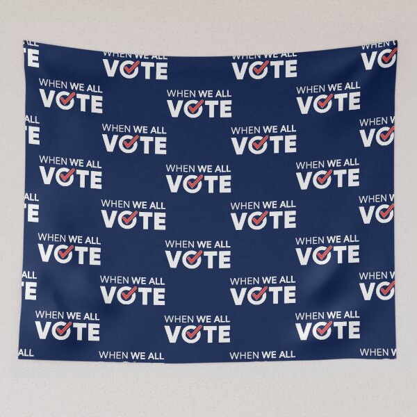 Item preview, michelle obama When We All Vote designed and sold by TheVectorFolk.