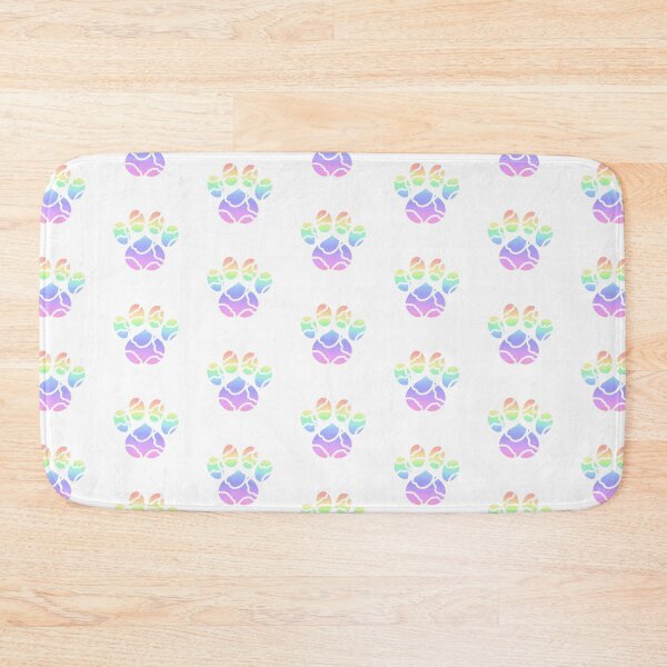 Item preview, Rainbow Paw Prints (Version 2) designed and sold by sarahghost416.