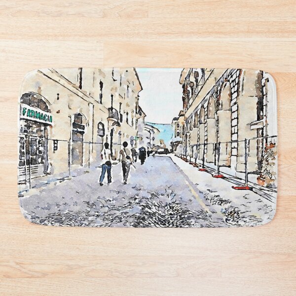 Item preview, L'Aquila: people out for a walk designed and sold by Giuseppe Cocco.