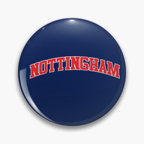 Item preview, Nottingham city vintage text design designed and sold by TheBritishShop.