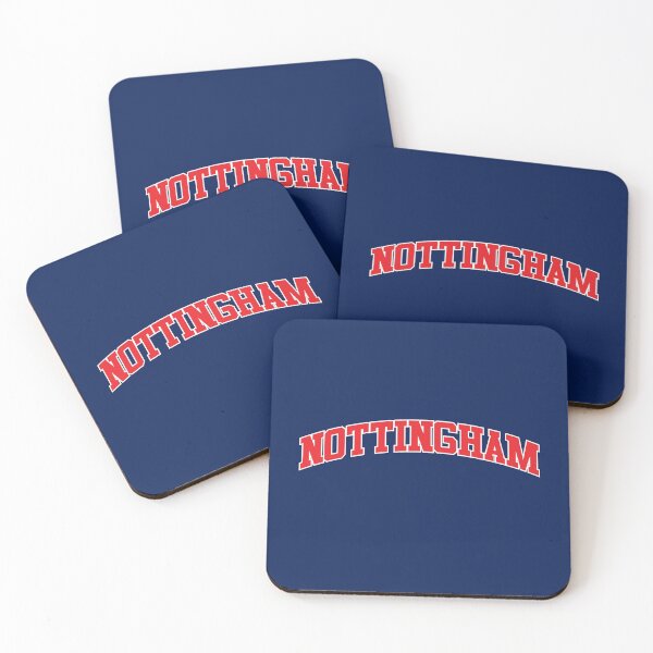 Item preview, Nottingham city vintage text design designed and sold by TheBritishShop.