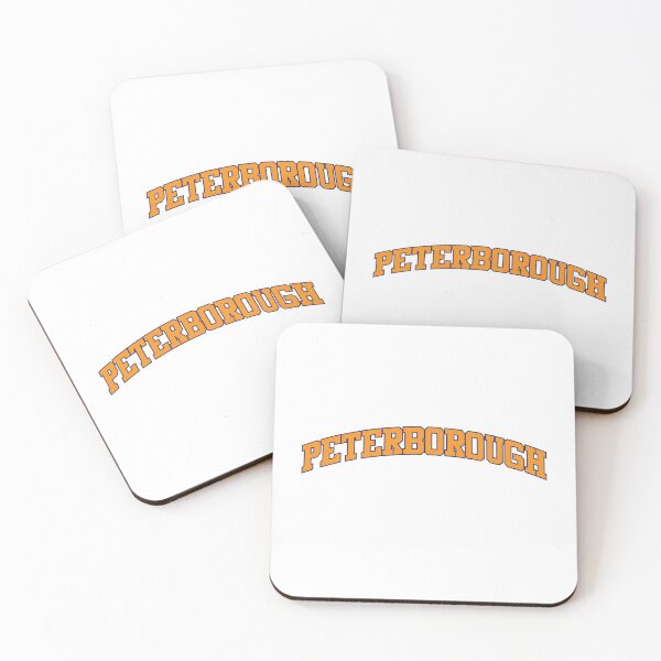 Item preview, Peterborough city vintage text design designed and sold by TheBritishShop.