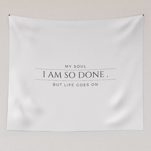 Item preview, My Soul I Am So Done But life Goes On T-Shirt designed and sold by hemokhtar.