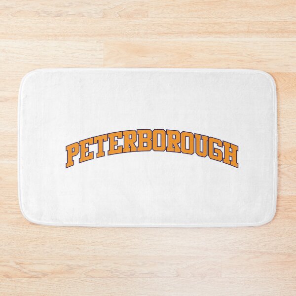 Item preview, Peterborough city vintage text design designed and sold by TheBritishShop.