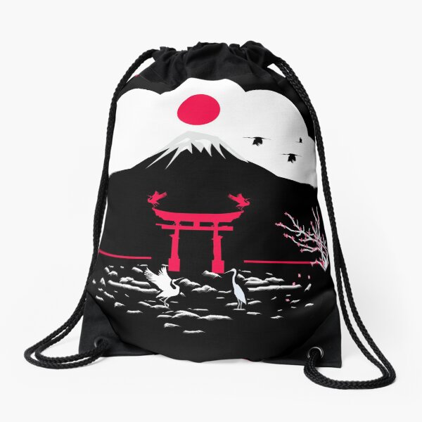 japon Drawstring Bag