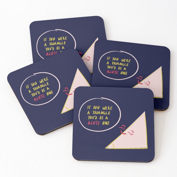 Item preview, You're a Acute Triangle Romantic Funny Pun designed and sold by FitFabFunny.