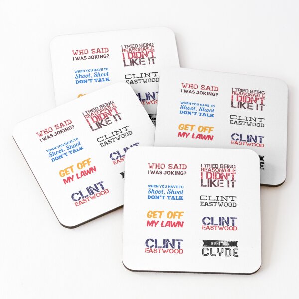Item preview, Clint Eastwood Quotes Pack designed and sold by Rabia01.