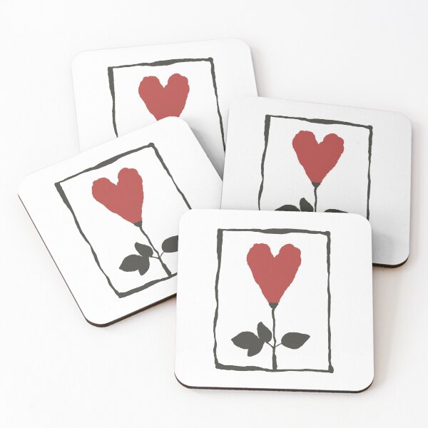 Item preview, rachel green rose heart designed and sold by TheVectorFolk.