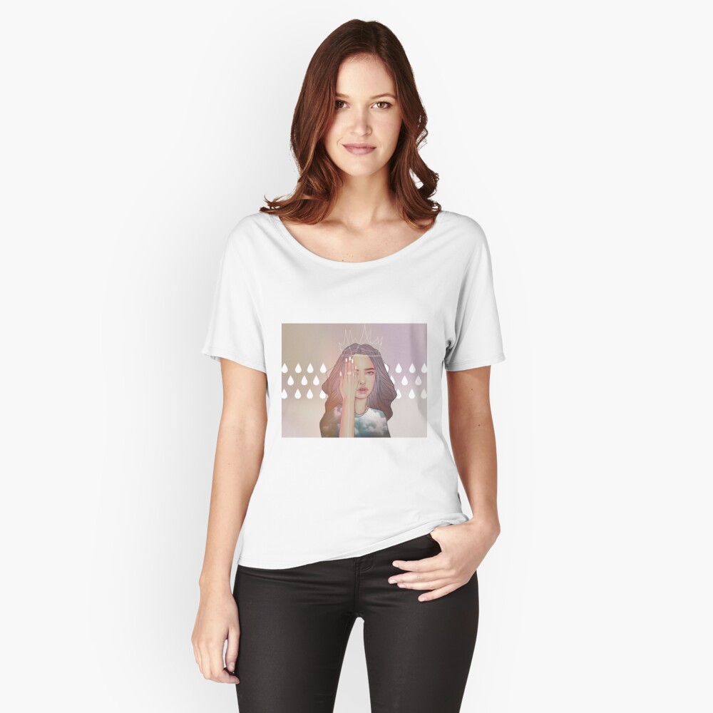 Vista previa del artículo con la obra «Camiseta ancha», diseñado y vendido por misskatz.