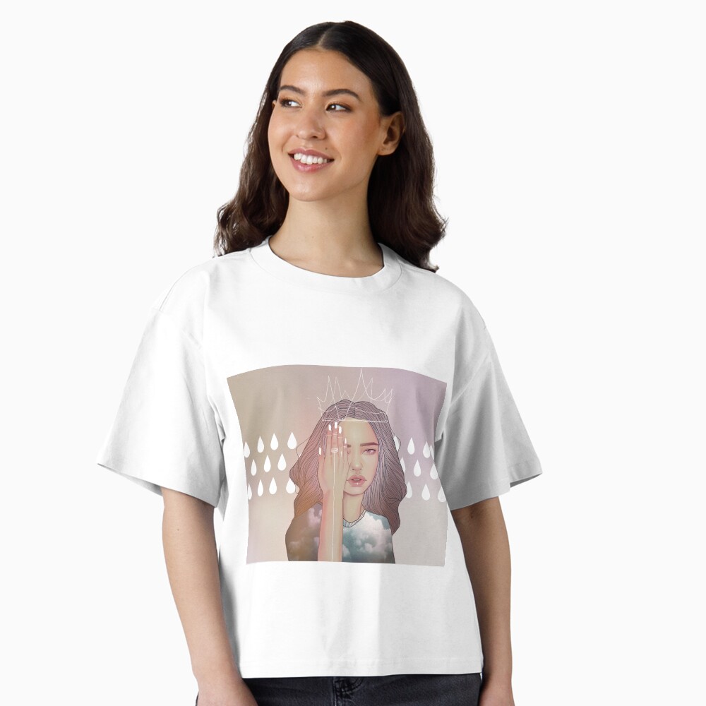 Vista previa del artículo con la obra «Camiseta holgada boxy», diseñado y vendido por misskatz.