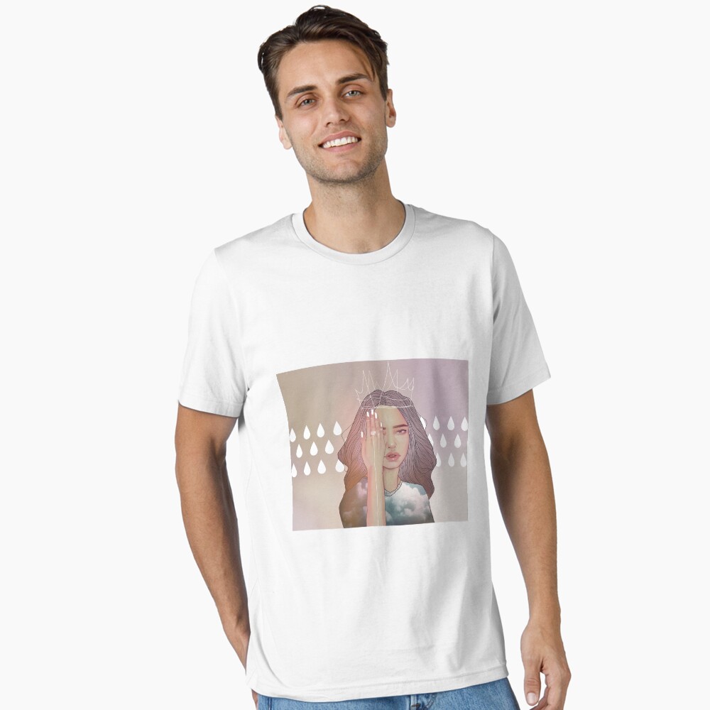 Vista previa del artículo con la obra «Camiseta esencial», diseñado y vendido por misskatz.