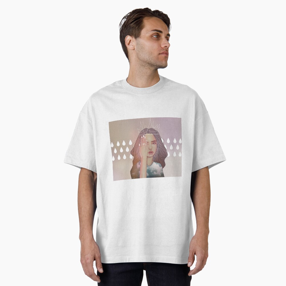 Vista previa del artículo con la obra «Camiseta oversize», diseñado y vendido por misskatz.