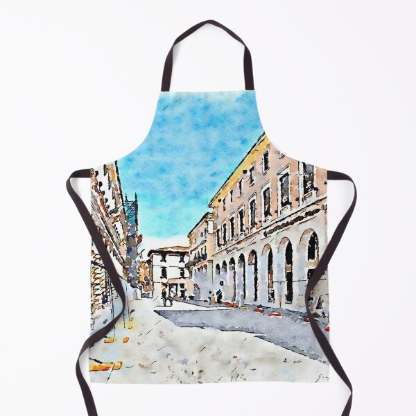 Item preview, L'Aquila: street and buildings designed and sold by Giuseppe Cocco.