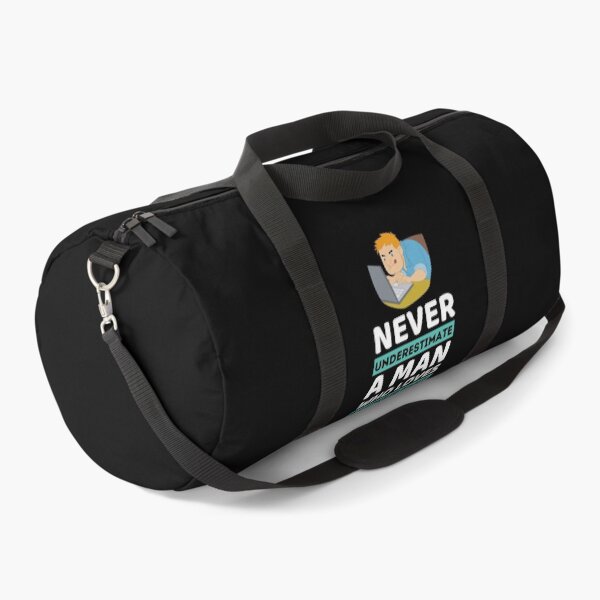 Item preview, Never Underestimate A Man Who Loves Blogging designed and sold by bifkee19.