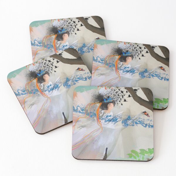 Item preview, Leda and the swan: the colours of deception. designed and sold by peterwilkin.