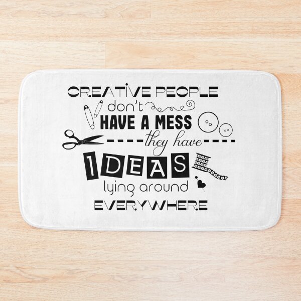 Item preview, Creative people quote designed and sold by PurrfectCorner.