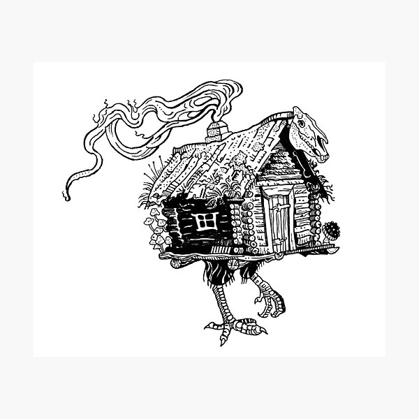 Item preview, Baba Yaga's hut designed and sold by naktis.