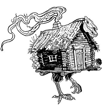 Artwork thumbnail, Baba Yaga's hut by naktis