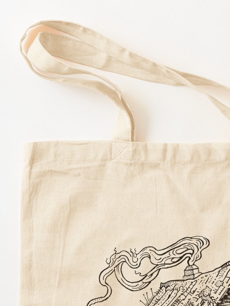 Alternate view of Baba Yaga's hut Tote Bag