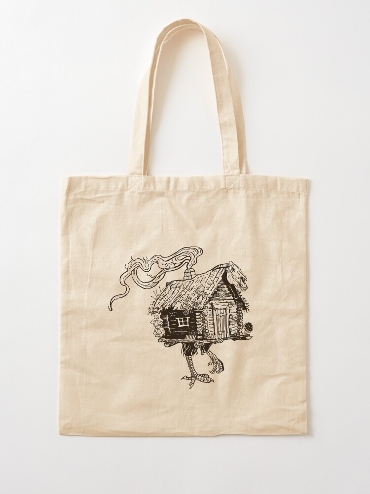 Alternate view of Baba Yaga's hut Tote Bag