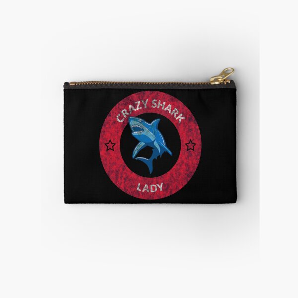 Item preview, Crazy Shark Lady Ring distressed designed and sold by Coder-T.