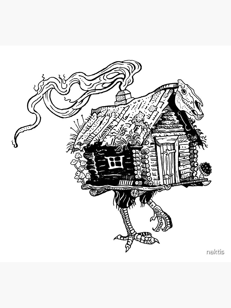 Baba Yaga's hut by naktis