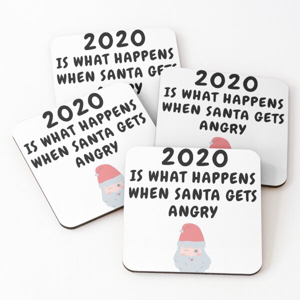 Item preview, 2020 ANGRY SANTA FUNNY SANTA SARCASTIC QUOTE T SHIRT [SS9] designed and sold by HIPNOTIZAR  CRAFTS.