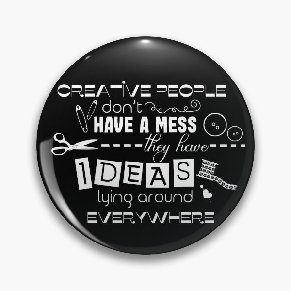 Item preview,  Creative people quote white designed and sold by PurrfectCorner.