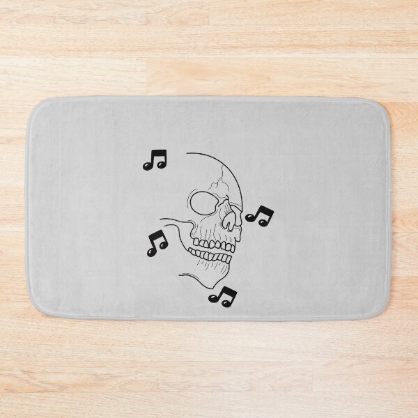Item preview, Small musical notes with skull designed and sold by BV-creas.