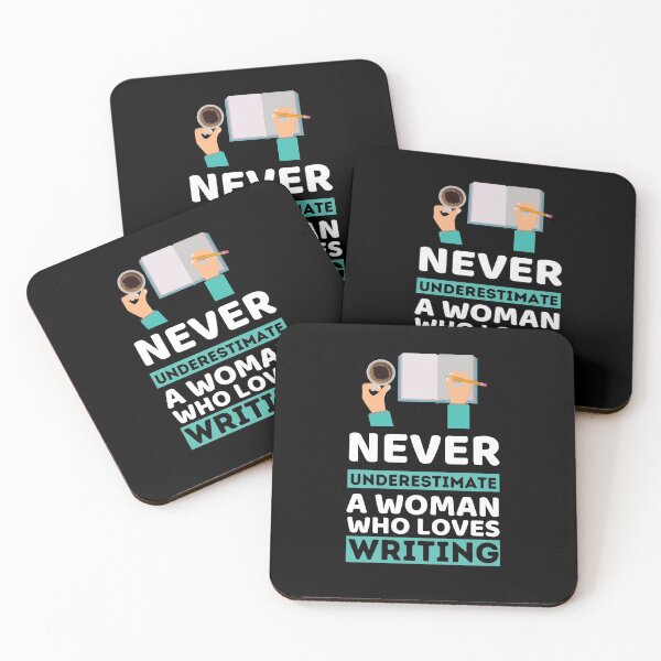 Item preview, Never Underestimate A Woman Who Loves Writing designed and sold by bifkee19.
