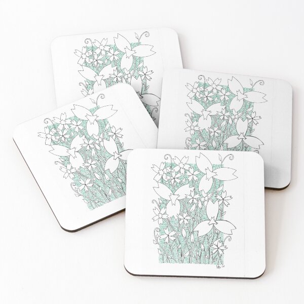 Item preview, Abstract Flowers  designed and sold by Kezylou.