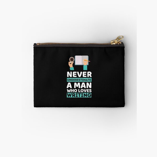 Item preview, Never Underestimate A Man Who Loves Writing designed and sold by bifkee19.