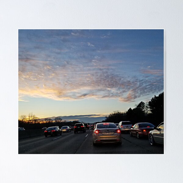Item preview, Rush Hour Sunset in Michigan designed and sold by RCPphotography.