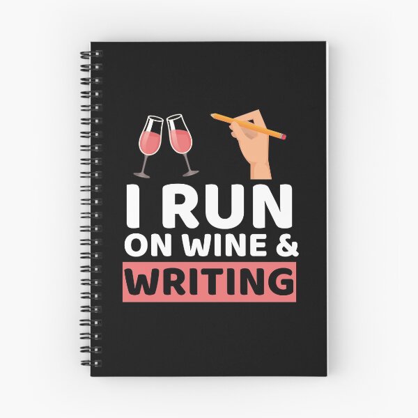 Item preview, I Run On Wine & Writing designed and sold by bifkee19.
