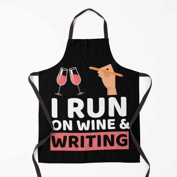 Item preview, I Run On Wine & Writing designed and sold by bifkee19.